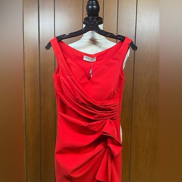 Chiara Boni La Petite Robe Lucreria Off-The-Shoulder Cocktail Dress size 4 - Picture 7 of 14